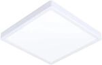 Eglo LED-Aufbauleuchte Zigbee Fueva-Z Eckig Wei&szlig; 19,5 W
