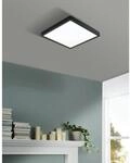 Eglo LED Aufbauleuchte Fueva 5 Schwarz-Warmwei&szlig; eckig 20,5 W