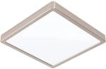 Eglo LED Aufbauleuchte Fueva 5 Wei&szlig;-Nickel matt eckig 20,5 W