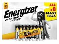 Energizer Batterie Alkaline Power Micro AAA 8 Stück