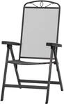 Siena Garden Elda Klappsesessel Matt-Anthrazit 103 x 65 x 60 cm