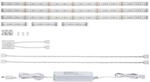 MaxLED 500 Comfort Set kitchen 1,8m IP44 Cover 2700K 11W 230/24V 20VA Silber