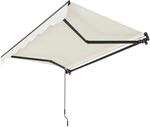 Juskys Gelenkarmmarkise 300 x 250 cm Beige