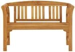 vidaXL Gartenbank 114 cm Massivholz Akazie