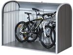 Biohort Garten-Aufbewahrungsbox StoreMax 190 Dunkelgrau-Metallic