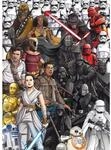 Komar Fototapete Vlies Star Wars Retro Cartoon 200 x 280 cm