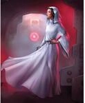 Komar Fototapete Vlies Star Wars Classic Leia 200 x 250 cm