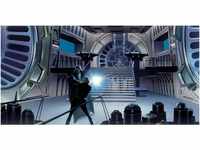 Komar Fototapete Vlies Star Wars Classic RMQ Duell Throneroom 500 x 250 cm