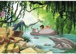 Komar Fototapete Jungle book swimming with Baloo 368 x 254 cm