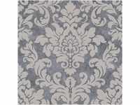 Bricoflor Neobarock Tapete in Grau Moderne Ornament Tapete im Eleganten Stil...