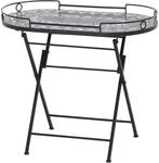 Siena Garden Gartentisch Como Rechteckig Grau 67,5 cm x 41 cm