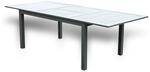 Home Deluxe Gartentisch Casa Ausziehbar Anthrazit 74 cm x 240 cm/160 cm x 100 cm