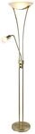 Lindby Stehlampe Felicia 9621272 Modern in Gold Messing aus Metall 3-flammig E27