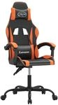 vidaXL Gaming-Stuhl Schwarz und Orange Kunstleder 3143872