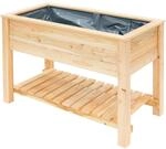 Westmann Hochbeet inkl. Ablage 120 cm x 65 cm x 75 cm Natur
