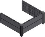 KHW Hochbeet Demeter Erweiterungsset 31 cm x 82 cm x 82 cm