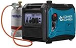 K&ouml;nner & S&ouml;hnen LPG/Benzin-Inverter-Generator KS 4000iEG S