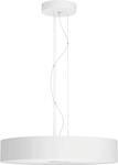Philips Hue Pendelleuchte White Ambiance Fair Wei&szlig; 2.750,m inkl. Dimmer
