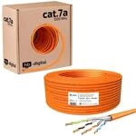 hb-digital Netzwerkkabel CAT 7a Verlegekabel max. 1200 MHz S/FTP AWG23 LSZH 50m