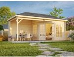 Palmako Holz-Pavillon Melanie klar impr&auml;gniert 557 cm x 280 cm inkl.Fu&szlig;boden