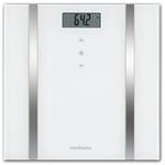 medisana BS 483 wei&szlig; K&ouml;rperanalysewaage bis 180 kg Personenwaage K&ouml;rperfett