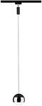 Paulmann Urail LED Pendel Capsule II 6W 2700K Schwarz Chrom Matt