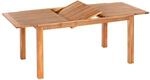 Merxx Gartentisch AZ-Tisch Rechteckig ausziehbar 20 cm x 9 cm