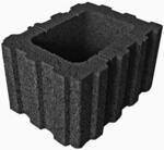 Pflanzstein Anthrazit 40 cm x 30 cm x 25 cm