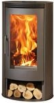 Panadero Delta EcoDesign Pano Kaminofen Stahl Schwarz 8 kW