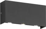 Fischer & Honsel LED-Au&szlig;enleuchte Nairobi Schwarz 8 cm x 4,7 cm x 17 cm