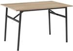 Tectake Esstisch Swansea Industrial Style Holz und Stahl 120 x 75 x 76 cm Industrial