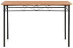 vidaXL Esstisch Braun 120&times;70&times;75 cm MDF