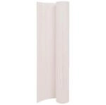 vidaXL Gartenzaun Doppelseitig 110x400 cm Wei&szlig; 317156
