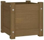 vidaXL Pflanzk&uuml;bel Honigbraun 31x31x31 cm Massivholz Kiefer 810528