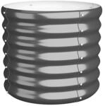 vidaXL Pflanzk&uuml;bel Verzinkter Stahl 40x40x36 cm Anthrazit 318846