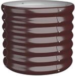 vidaXL Pflanzk&uuml;bel Verzinkter Stahl 40x40x36 cm Braun 318845