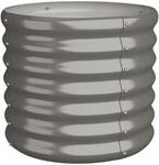 vidaXL Pflanzk&uuml;bel Verzinkter Stahl 40x40x36 cm Grau 318844