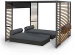 Blumfeldt Valence Gazebo Gartenpavillon 3x3 m UV50+ Wasserabweisend Horizontale