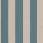 Bricoflor Streifentapete Blau Beige Maritime Tapete in Petrol Ideal f&uuml;r Wohnzimmer