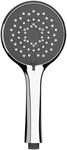 Wenko Handbrause Water Saving &Oslash; 11 cm Grau-Chrom