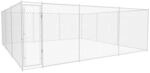 vidaXL Outdoor-Hundezwinger Verzinkter Stahl 570x570x185 cm 145034