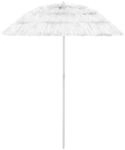 vidaXL Sonnenschirm Hawaii Wei&szlig; 180 cm 314700