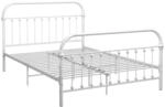 vidaXL Bettgestell Wei&szlig; Metall 120x200 cm618263