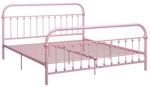 vidaXL Bettgestell Rosa Metall 180x200 cm Modell 1618284