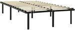vidaXL Bettgestell Schwarz Metall 180x200 cm Modell 9618452