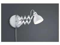 Reality LED-Wandleuchte Scissor Weiß Matt Metall