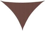 vidaXL Sonnensegel Oxford-Gewebe Dreieckig 4x5x6,4 m Braun 135844