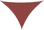 vidaXL Sonnensegel Oxford-Gewebe Dreieckig 4x5x6,4 m Terrakotta-Rot 135404