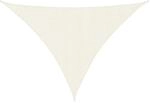vidaXL Sonnensegel Oxford-Gewebe Dreieckig 5x5x6 m Creme 135238