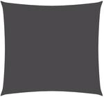 vidaXL Sonnensegel Oxford-Gewebe Quadratisch 3x3 m Anthrazit 135082